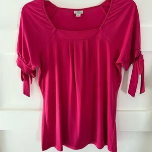 Y2K vintage Worthington Women's Pink Top size large